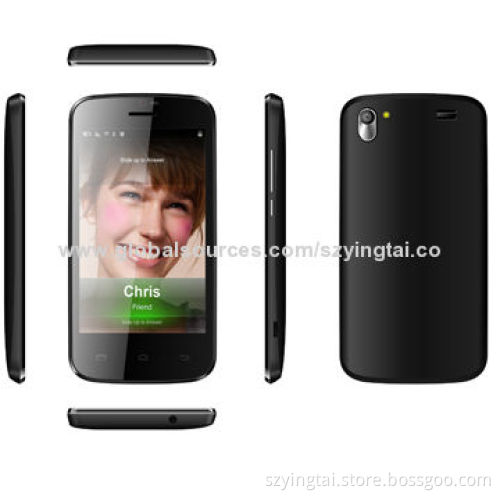 Smartphones, 1,200mAh Capacity, Google's Android 4.2.2 OS, IPS Screen, Built-in GPS Chip, 800 x 480P
